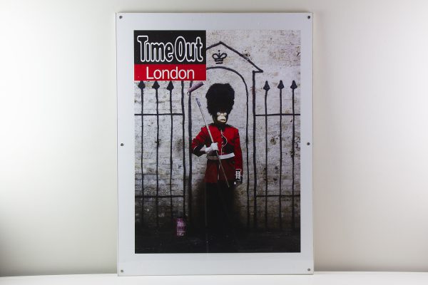 Banksy Self portrait limited edition Time Out poster